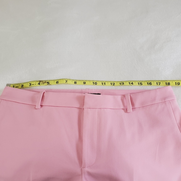 Zara Woman Pink Cropped Dress Pants - Picture 8 of 11